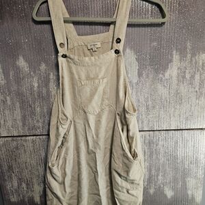 Umgee Natural Linen Jumpsuit